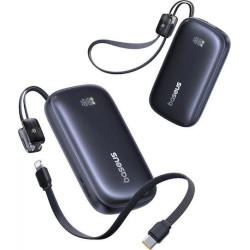 BASEUS ENERFILL FC21 QPOW3 ULTRA, POWERBANK, 10000MAh, ΜΕ ΚΑΛΩΔΙΟ LIGHTNING, 22.5W, ΜΕ ΨΗΦΙΑΚΗ ΟΘΟΝΗ, ΜΑΥΡΟ BASEUS ENERFILL FC21 QPOW3 ULTRA, POWERBANK, 10000MAh, ΜΕ ΚΑΛΩΔΙΟ LIGHTNING, 22.5W, ΜΕ ΨΗΦΙΑΚΗ ΟΘΟΝΗ, ΜΑΥΡΟ