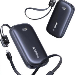 BASEUS ENERFILL FC21 QPOW3 ULTRA, POWERBANK, 20000MAh, ΜΕ ΚΑΛΩΔΙΟ LIGHTNING, 22.5W, ΜΕ ΨΗΦΙΑΚΗ ΟΘΟΝΗ, ΜΑΥΡΟ BASEUS ENERFILL FC21 QPOW3 ULTRA, POWERBANK, 20000MAh, ΜΕ ΚΑΛΩΔΙΟ LIGHTNING, 22.5W, ΜΕ ΨΗΦΙΑΚΗ ΟΘΟΝΗ, ΜΑΥΡΟ