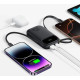 BASEUS ENERFILL FC31, POWERBANK, 10000MAh, ΜΕ 2 ΚΑΛΩΔΙΑ, 22.5W, ΜΕ ΨΗΦΙΑΚΗ ΟΘΟΝΗ, ΜΑΥΡΟ