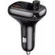 BASEUS T SHAPED S-13, BLUETOOTH FM TRANSMITTER, MP3 PLAYER, ΜΑΥΡΟ