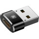 BASEUS ΑΝΤΑΠΤΟΡΑΣ TYPE-C ΣΕ USB, ΜΑΥΡΟΣ