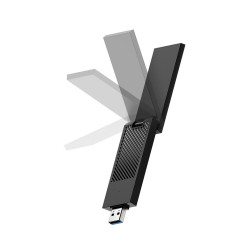 CUDY WU6500 BE6500, WIFI 7, HIGH GAIN USB 3.0 ADAPTER, TRI-BAND