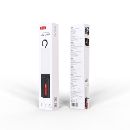 XO YH18 ΜΑΓΝΗΤΙΚΟ ΦΩΣ LED ΕΞΩΤΕΡΙΚΟΥ ΧΩΡΟΥ, 5 ΣΚΑΛΕΣ ΦΩΤΟΣ, ΜΑΥΡΟ