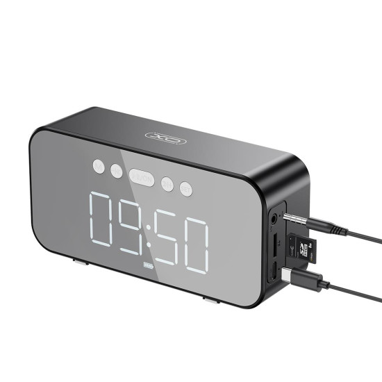 XO F41 MIRROR BLUETOOTH ΗΧΕΙΟ, ΡΟΛΟΙ, ΜΑΥΡΟ