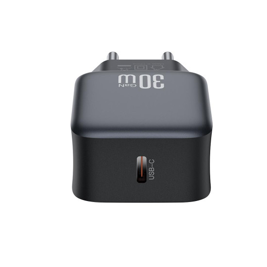 XO L155 ΦΟΡΤΙΣΤΗΣ 30W TYPEC, ΜΑΥΡΟΣ