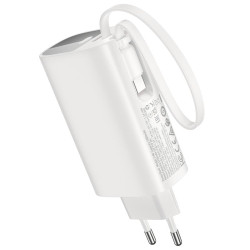 HOCO J148 HANDY PD20W POWER BANK ΤΟΙΧΟΥ, ΜΕ ΚΑΛΩΔΙΟ TYPE-C, 5.000MAH, ΛΕΥΚΟ HOCO J148 HANDY PD20W POWER BANK ΤΟΙΧΟΥ, ΜΕ ΚΑΛΩΔΙΟ TYPE-C, 5.000MAH, ΛΕΥΚΟ