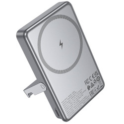 HOCO POWERBVANK Q36A SUNLIGHT, 10000MAH, MAG.WIRELESS CHARGE 15W,FOLD STAND, PD20W, ΓΚΡΙ HOCO POWERBVANK Q36A SUNLIGHT, 10000MAH, MAG.WIRELESS CHARGE 15W,FOLD STAND, PD20W, ΓΚΡΙ