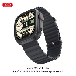 XO M11ULTRA SMART WATCH, ΑΣΥΡΜΑΤΗ ΦΟΡΤΙΣΗ, ΚΛΗΣΗ, ΜΑΥΡΟ XO M11ULTRA SMART WATCH, ΑΣΥΡΜΑΤΗ ΦΟΡΤΙΣΗ, ΚΛΗΣΗ, ΜΑΥΡΟ