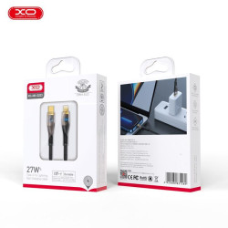 XO NB-Q223A ΚΑΛΩΔΙΟ ΦΟΡΤΙΣΗΣ TRANSPARENT GOLD PLATED SERIES PD ΣΕ LIGHTNING, 27W XO NB-Q223A ΚΑΛΩΔΙΟ ΦΟΡΤΙΣΗΣ TRANSPARENT GOLD PLATED SERIES PD ΣΕ LIGHTNING, 27W