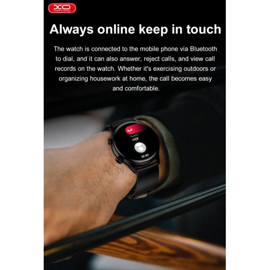XO J4 SMART WATCH 1.36", CALL FUNCTION