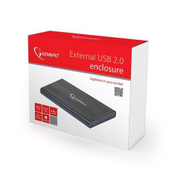 GEMBIRD ΘΗΚΗ ΓΙΑ 2,5” HDD USB 2.0 ΜΑΥΡΟ GEMBIRD ΘΗΚΗ ΓΙΑ 2,5” HDD USB 2.0 ΜΑΥΡΟ
