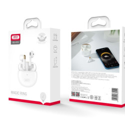 XO X13 MAGIC RING BLUETOOTH ΑΚΟΥΣΤΙΚΑ, TWS, ΛΕΥΚΑ XO X13 MAGIC RING BLUETOOTH ΑΚΟΥΣΤΙΚΑ, TWS, ΛΕΥΚΑ