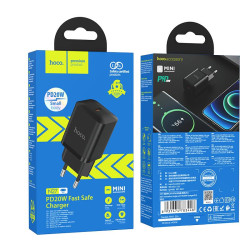 HOCO N27 ΦΟΡΤΙΣΤΗΣ INNOVATIVE, PD20W, 1 ΘΥΡΑ, ΜΑΥΡΟΣ HOCO N27 ΦΟΡΤΙΣΤΗΣ INNOVATIVE, PD20W, 1 ΘΥΡΑ, ΜΑΥΡΟΣ