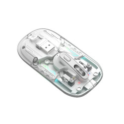 MARVO ΠΟΝΤΙΚΙ M808W ΔΙΑΦΑΝΟ ΑΣΥΡΜΑΤΟ 2.4G+BT, RGB, ΑΘΟΡΥΒΟΙ ΔΙΑΚΟΠΤΕΣ