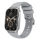 XO J10 AMOLED SCREEN STAR MIST MAGNETIC SQUARE SMART WATCH, CALL FUNCTION, ΓΚΡΙ