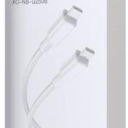 XO NB-Q250B PD 60W TYPE-C ΣΕ TYPE-C PVC SHINY COLORFUL FAST CHARGING CABLE ΛΕΥΚΟ XO NB-Q250B PD 60W TYPE-C ΣΕ TYPE-C PVC SHINY COLORFUL FAST CHARGING CABLE ΛΕΥΚΟ