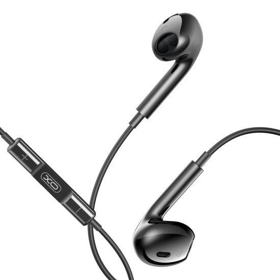 XO EP74 ΑΚΟΥΣΤΙΚΑ HANDSFREE TYPE-C, ΜΑΥΡΟ