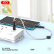 XO NB-Q248A ΚΑΛΩΔΙΟ ΦΟΡΤΙΣΗΣ SALUO SERIES SILICONE PD ΣΕ LIGHTNING, 27W, 25cm, ΛΕΥΚΟ