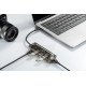 XO HUB015 5 in 1 USB HUB, 4x USB 3.0 + 1x TYPE-C (ΕΞΩΤ. ΤΡΟΦΟΔΟΣΙΑ)