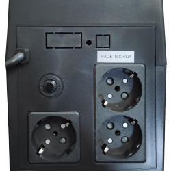 NG UPS 1200VA/720W ΜΕ AVR, LINE INTERACTIVE, 3 SCHUKO, 2x 12V7A, LED NG UPS 1200VA/720W ΜΕ AVR, LINE INTERACTIVE, 3 SCHUKO, 2x 12V7A, LED