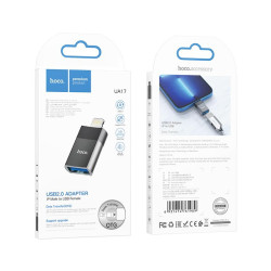 HOCO UA17 ΑΝΤΑΠΤΟΡΑΣ LIGHTNING ΑΡΣΕΝΙΚΟ ΣΕ USB 2.0 (OTG) HOCO UA17 ΑΝΤΑΠΤΟΡΑΣ LIGHTNING ΑΡΣΕΝΙΚΟ ΣΕ USB 2.0 (OTG)