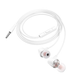 HOCO M107 DISCOVERER ΑΚΟΥΣΤΙΚΑ HANDSFREE, ΛΕΥΚΟ HOCO M107 DISCOVERER ΑΚΟΥΣΤΙΚΑ HANDSFREE, ΛΕΥΚΟ