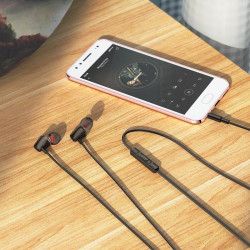 HOCO M107 DISCOVERER ΑΚΟΥΣΤΙΚΑ HANDSFREE, ΜΑΥΡΟ HOCO M107 DISCOVERER ΑΚΟΥΣΤΙΚΑ HANDSFREE, ΜΑΥΡΟ