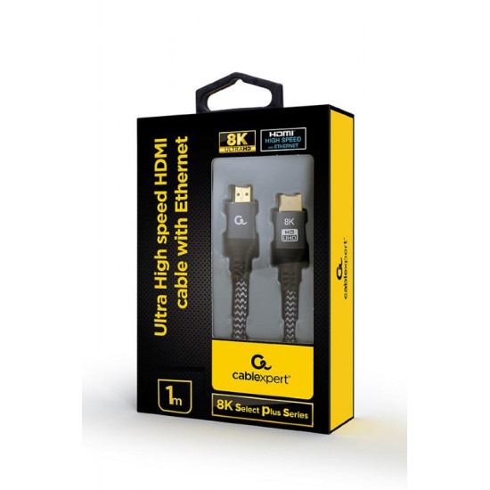 CABLEXPERT PREMIUM ΚΑΛΩΔΙΟ HDMI 2.1, 8K, 60Hz, 1M