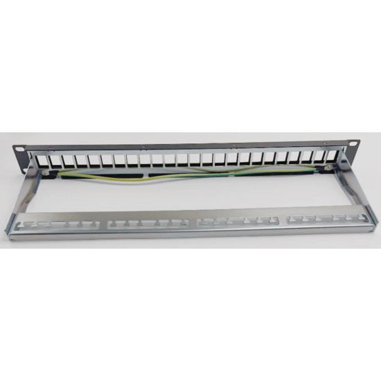 NG PATCH PANEL, 1U, 24 PORTS, KEYSTONE