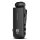 FIRO H16J BUSINESS BLUETOOTH RETRACTABLE EARPHONE ΜΕ ΟΘΟΝΗ, ΜΑΥΡΟ