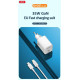 XO CE07 ΦΟΡΤΙΣΤΗΣ 35W GaN, 2 ΘΥΡΕΣ PD, ΛΕΥΚΟ