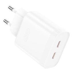 XO L105 ΦΟΡΤΙΣΤΗΣ 35W, 2 ΘΥΡΕΣ PD, ΛΕΥΚΟΣ XO L105 ΦΟΡΤΙΣΤΗΣ 35W, 2 ΘΥΡΕΣ PD, ΛΕΥΚΟΣ