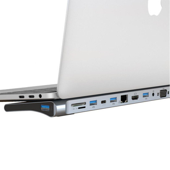 XO HUB010 12 in 1 DOCKING STATION