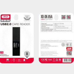 XO DK05A USB 2.0 2-in-1 CARD READER XO DK05A USB 2.0 2-in-1 CARD READER