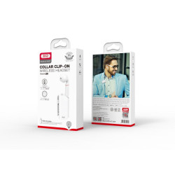 XO BE27 LAVALIER ΑΚΟΥΣΤΙΚΟ BLUETOOTH ΜΕ ΚΟΥΜΠΙ ΑΦΗΣ, ΛΕΥΚΟ XO BE27 LAVALIER ΑΚΟΥΣΤΙΚΟ BLUETOOTH ΜΕ ΚΟΥΜΠΙ ΑΦΗΣ, ΛΕΥΚΟ
