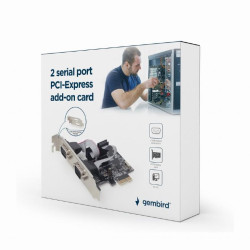 GEMBIRD SPC22 ΚΑΡΤΑ PCI EXPRESS ΜΕ 2 SERIAL PORTS GEMBIRD SPC22 ΚΑΡΤΑ PCI EXPRESS ΜΕ 2 SERIAL PORTS