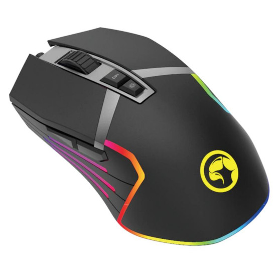 MARVO M519 ΕΝΣΥΡΜΑΤΟ GAMING ΠΟΝΤΙΚΙ, 12.000dpi