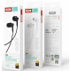 XO EP33 ΑΚΟΥΣΤΙΚΑ HANDSFREE, 3.5mm ΛΕΥΚΟ