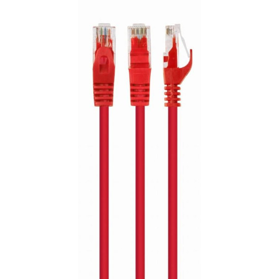 CABLEXPERT ΚΑΛΩΔΙΟ UTP CAT6 1m, RED