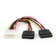 CABLEXPERT ΚΑΛΩΔΙΟ ΤΡΟΦΟΔΟΣΙΑΣ MOLEX TO 2 x SATA