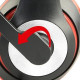 GEMBIRD HEADSET ΜΑΥΡΟ/ΚΟΚΚΙΝΟ MHS-003
