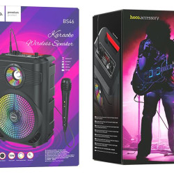 HOCO BS46 MATURE ΗΧΕΙΟ BLUETOOTH, 10W, ΜΑΥΡΟ HOCO BS46 MATURE ΗΧΕΙΟ BLUETOOTH, 10W, ΜΑΥΡΟ