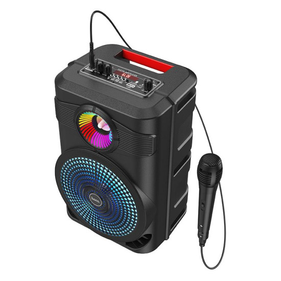 HOCO BS46 MATURE ΗΧΕΙΟ BLUETOOTH, 10W, ΜΑΥΡΟ