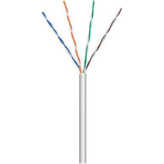NG ΚΑΛΩΔΙΟ ΔΙΚΤΥΟΥ UTP ΓΚΡΙ CAT6 COPPER 305m, 23AWG