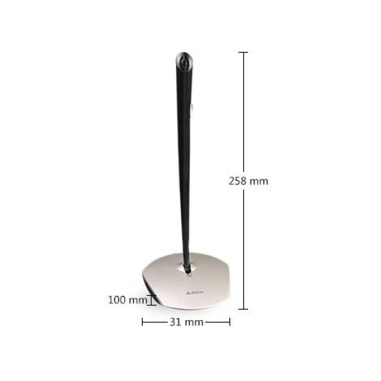 ΜΙΚΡΟΦΩΝΟ ΕΝΣΥΡΜΑΤΟ A4Tech ΜΙ-10, ΓΚΡΙ, 3.5mm
