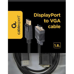 ΚΑΛΩΔΙΟ DISPLAYPORT TO VGA, 1.8m ΚΑΛΩΔΙΟ DISPLAYPORT TO VGA, 1.8m
