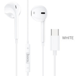 HOCO M80 ORIGINAL ΑΚΟΥΣΤΙΚΑ TYPE-C (ΒΙΤΡΙΝΑ 20Τεμ) ΛΕΥΚΟ HOCO M80 ORIGINAL ΑΚΟΥΣΤΙΚΑ TYPE-C (ΒΙΤΡΙΝΑ 20Τεμ) ΛΕΥΚΟ