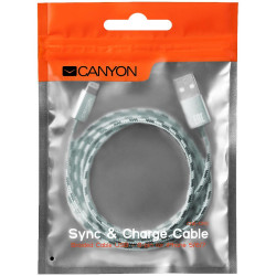 CANYON CFI3 ΚΑΛΩΔΙΟ ΦΟΡΤΙΣΗΣ LIGHTNING, ΜΑΥΡΟ CANYON CFI3 ΚΑΛΩΔΙΟ ΦΟΡΤΙΣΗΣ LIGHTNING, ΜΑΥΡΟ