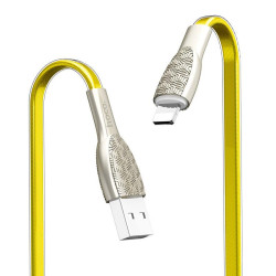 HOCO U52 BRIGHT ΚΑΛΩΔΙΟ ΦΟΡΤΙΣΗΣ LIGHTNING, ΧΡΥΣΟ HOCO U52 BRIGHT ΚΑΛΩΔΙΟ ΦΟΡΤΙΣΗΣ LIGHTNING, ΧΡΥΣΟ