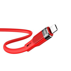 HOCO U72 FOREST SILICONE ΚΑΛΩΔΙΟ ΦΟΡΤΙΣΗΣ LIGHTNING, ΚΟΚΚΙΝΟ HOCO U72 FOREST SILICONE ΚΑΛΩΔΙΟ ΦΟΡΤΙΣΗΣ LIGHTNING, ΚΟΚΚΙΝΟ
